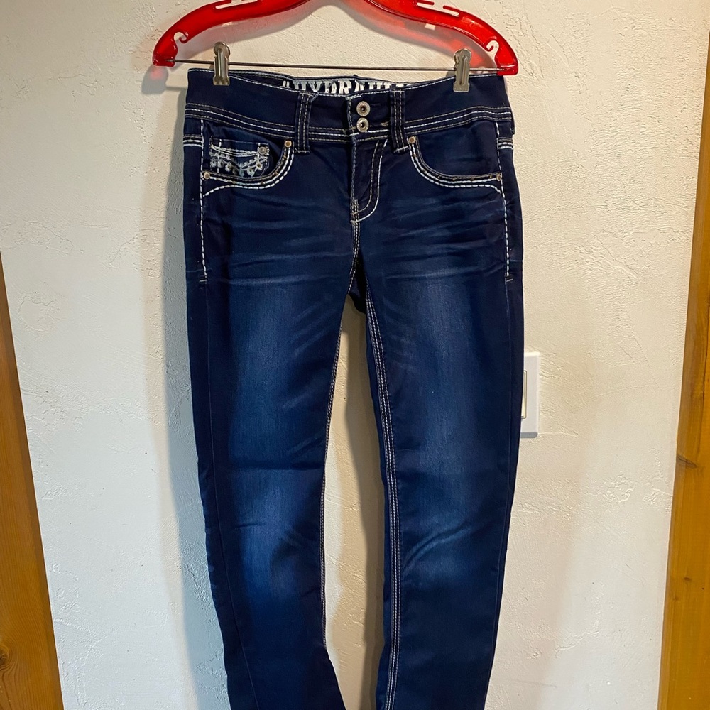Denim Hydraulic jeans.